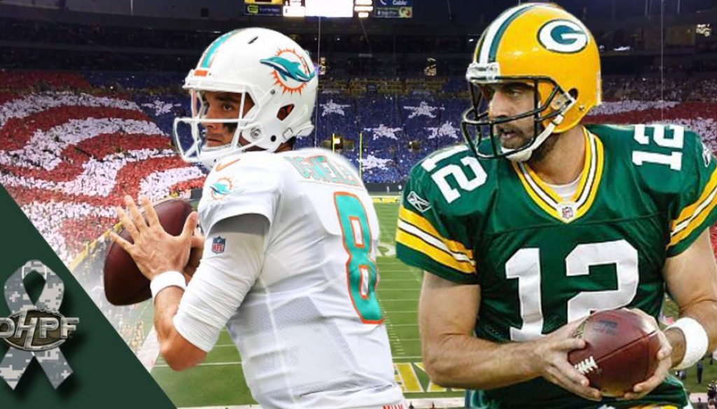 Packers Look To Out Swim The Dolphins