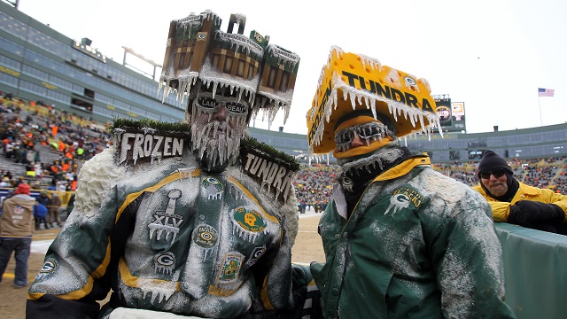 November 13, 2022: a Green Bay Packer fan, Frozen Tundra, during