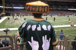 Jeff Padon at the Superdome