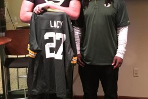 Spencer and Eddie Lacy