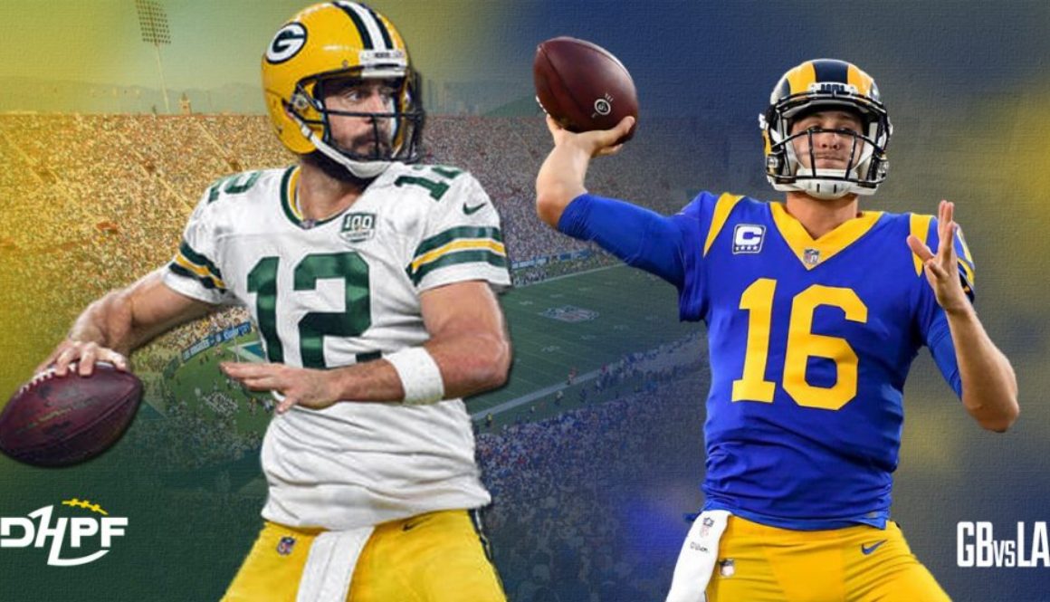 Packers vs Rams: David vs Goliath.