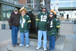 My sister with her beau and me with my good friend from Iowa