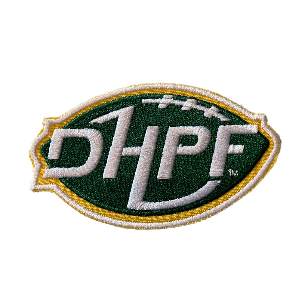 DHPF Large Embroidered Patch - Die Hard Packer Fan