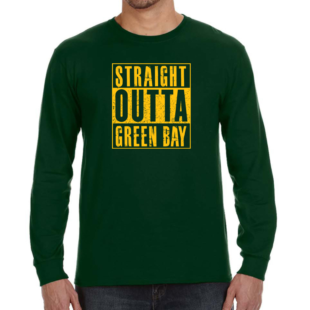 NFL Green Bay Packers Men's Big & Tall Long Sleeve Cotton Core T-Shirt - -  ShopStyle