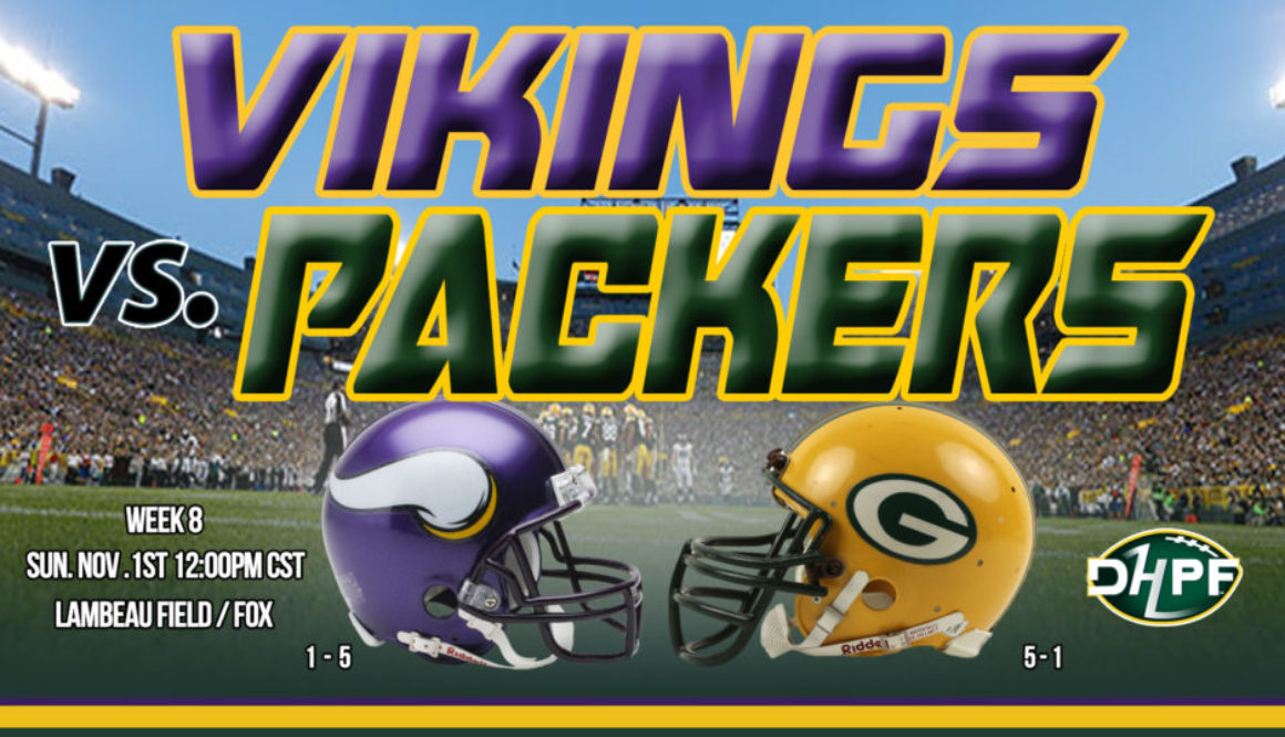 MINvsGB Week 8 Greg Goshaw PreGame 10312020