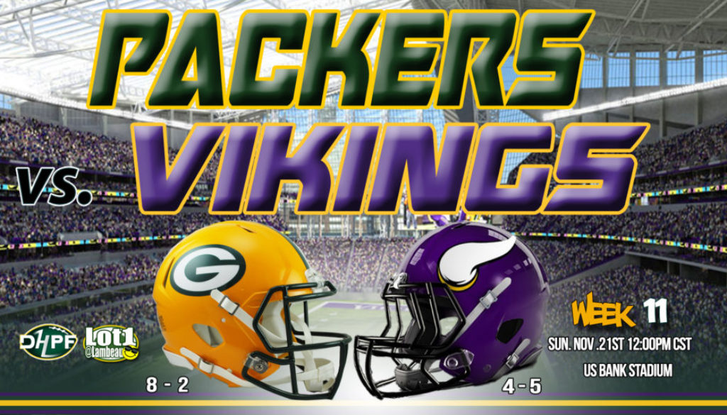 Go96 Vikings vs. Packers Pre-Party benefiting Second Harvest – The Depot  Tavern