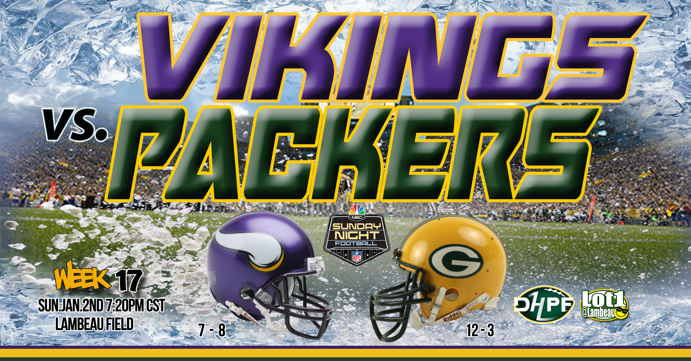 Packers look to get red hot during a chilly Sunday night vs the Vikings