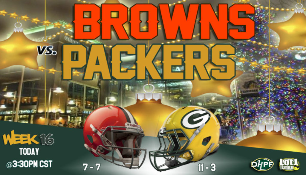 Packers look to spread some Christmas cheer with a win vs Cleveland - Die  Hard Packer Fan