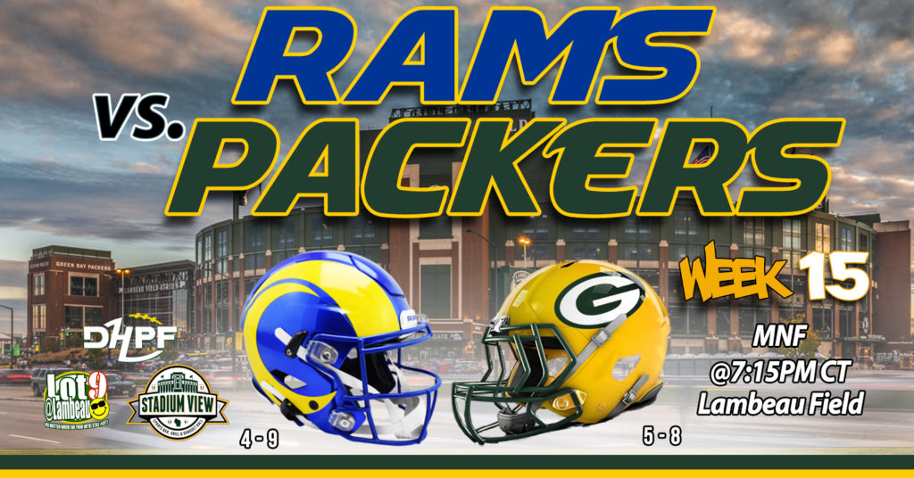 Packers vs Rams, #1 offense vs #1 defense, Let's Go - Die Hard