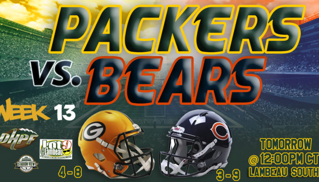 Packers look to continue dominance over Bears - Die Hard Packer Fan