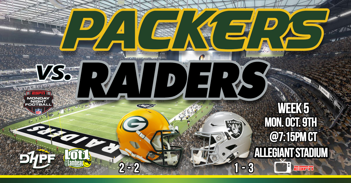 The Pack is Back on the Field. - Die Hard Packer Fan