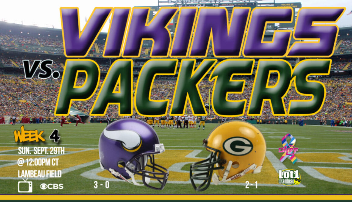 9-29-2024 V002 Minneasota Vikings VS Green Bay PACKERS DHPF DIE HARD PACKER FAN GREG GOSHAW PREGSME ARTICLE