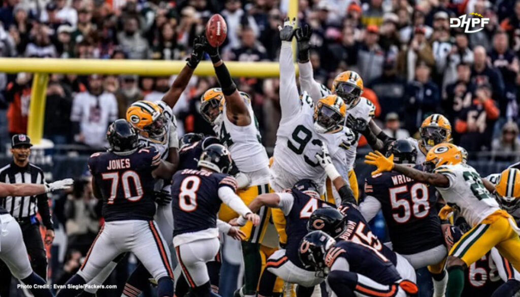 11-17-2024 V2 Packers vs Bears week11 Karl Brooks block greg goshaw DHPF DIE HARD PACKER FAN