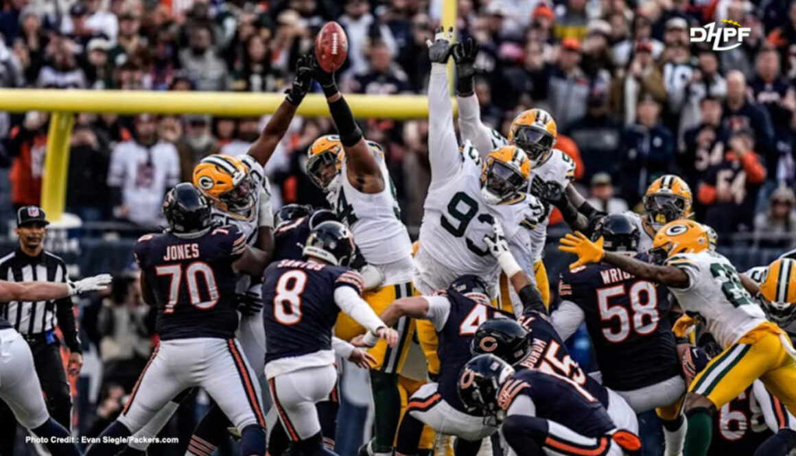 11-17-2024 V2 Packers vs Bears week11 Karl Brooks block greg goshaw DHPF DIE HARD PACKER FAN