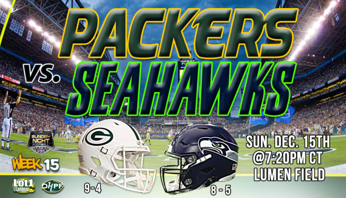 12-15-2024 v02 Packers vs Seahawks Week 15 Greg Goshaw Pre-Game DHPF DIE HARD PACXKER FAN