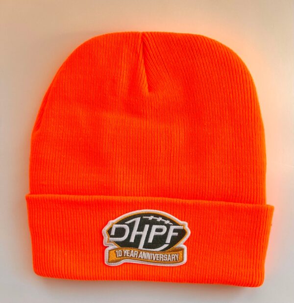 DHPF Anniversary Blaze Orange Beanie Unisex