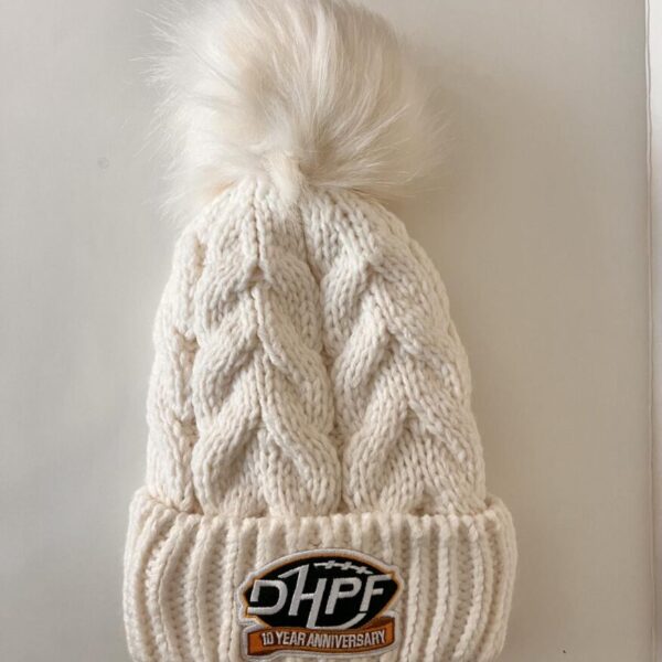 DHPF Women’s Hat w/ Faux Fur Pom